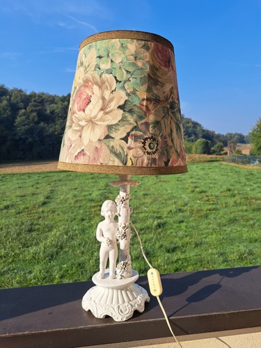 1950 lampada tavolo ceramica - lampada,