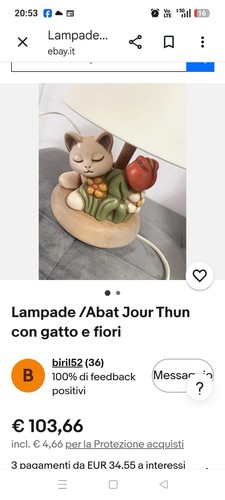 Thun lampade tavolo in - 2, da