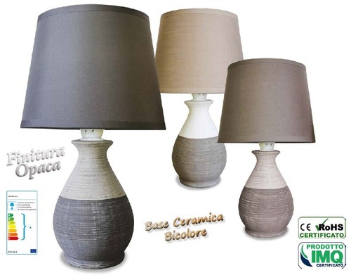 Lampada tavolo con base in - lampada, da