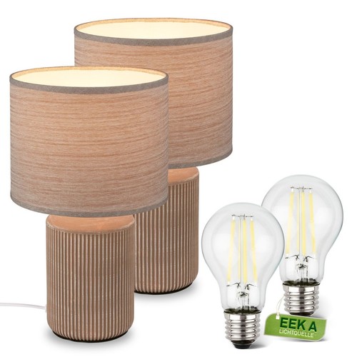 Lampada comodino set - lampada,