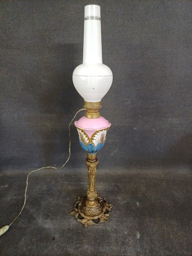 Lampada tavolo metallo - metallo, e