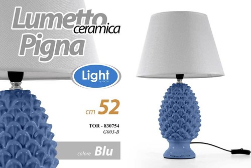 Lumetto pigna lampada - 52,