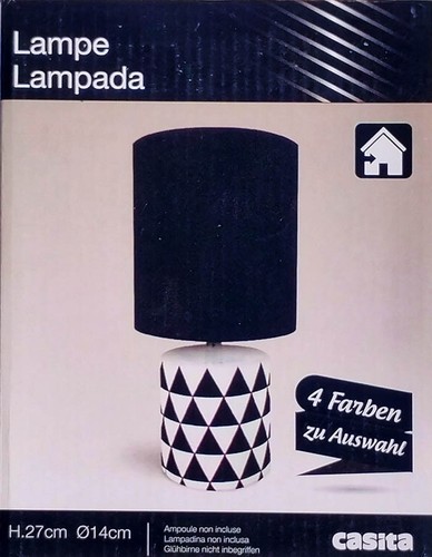 Lampada tavolo con - da, base