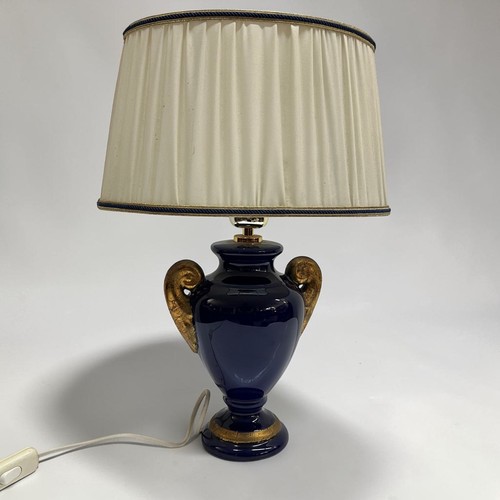 Lampada ceramica blu - ceramica,