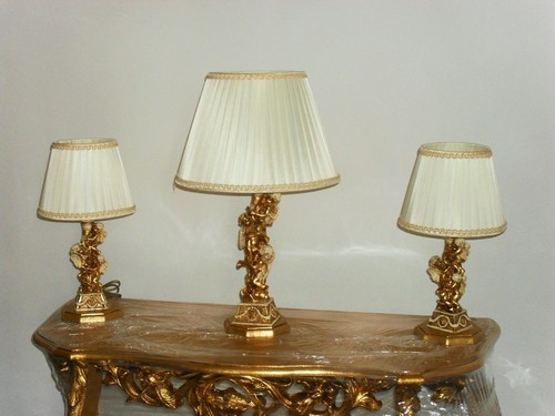 Tris lumi lampade tavolo - lampade,
